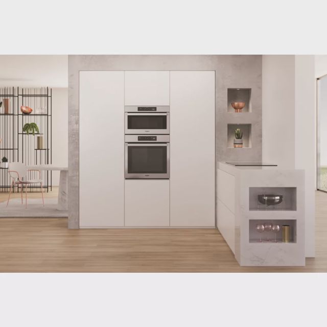 Four Whirlpool Inox 6eme Sense Pyrolys AKZ9626IX