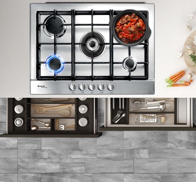 Nardi plaque de cuisson PG70SM41AVXE