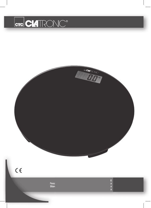Clatronic Balance 150kg PW 3369