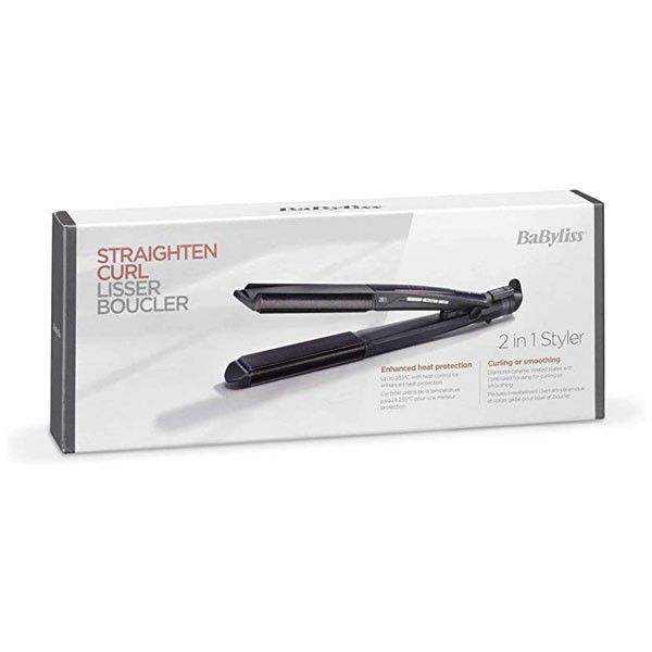 BaByliss Lisseur 2 en 1 protection de chaleur ST330E