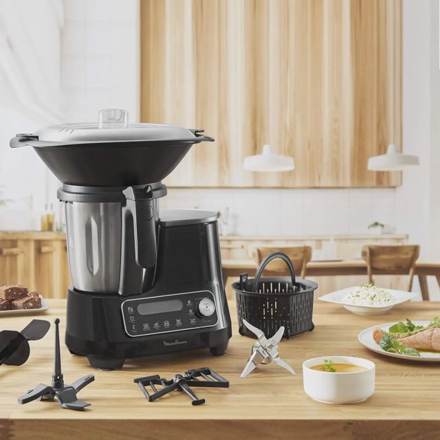Moulinex ClickChef Robot Multifonction 3.6 L HF45PRBL