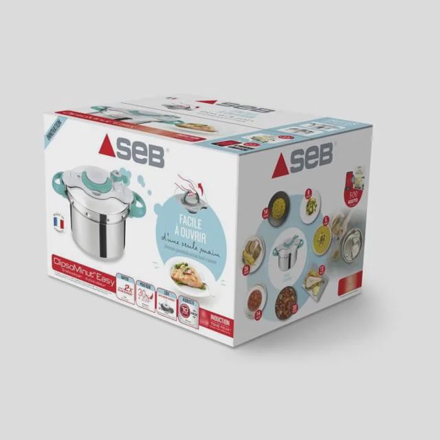 SEB clipso Autocuiseur Cocotte-minute 6L P4620716