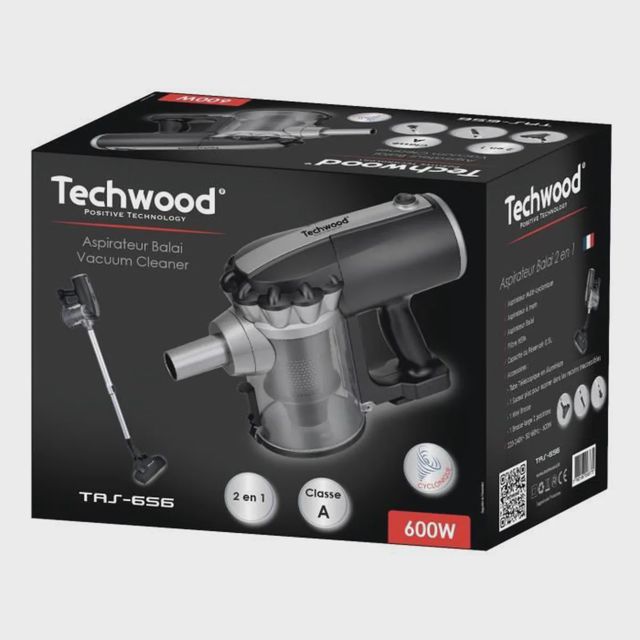Techwood Aspirateur balai filaire 600 W TAS-656