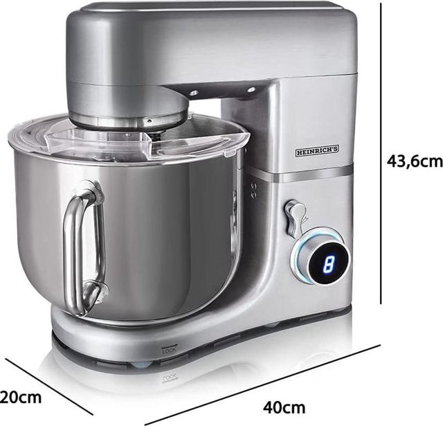 Heinrich 's Pétrin robot culinaire 12 l1800 W HKM 8120