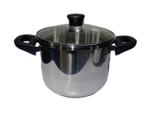 Elseb Cocotte 4 et 6 Litres 6 pièces 6 en 1 Inox 18/10