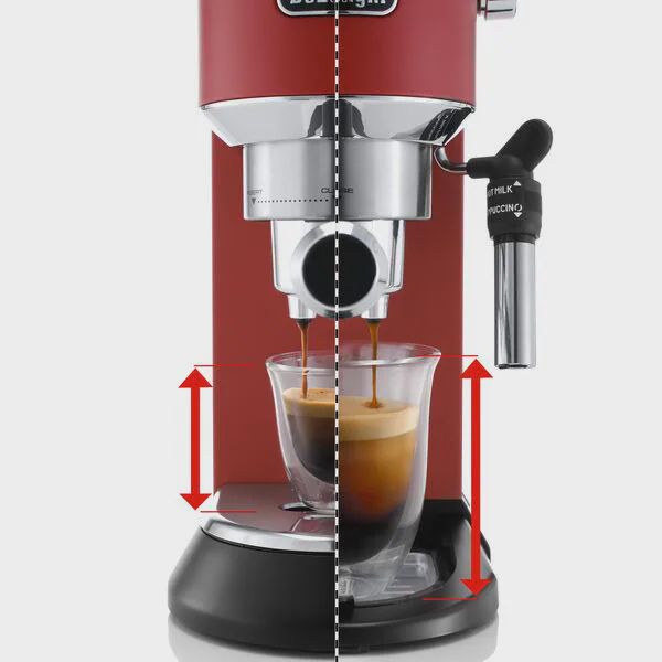 DeLonghi  Machine à café cafetiere dedica EC685 R