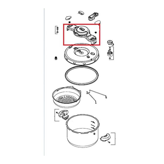 Seb Boitier de commande Cocotte seb SS-1530001166