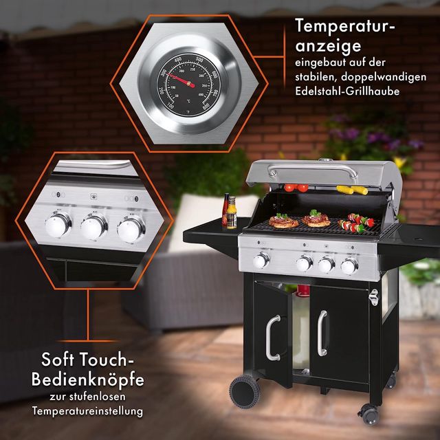 ProfiCook Barbecue à gaz PC-GG 1219