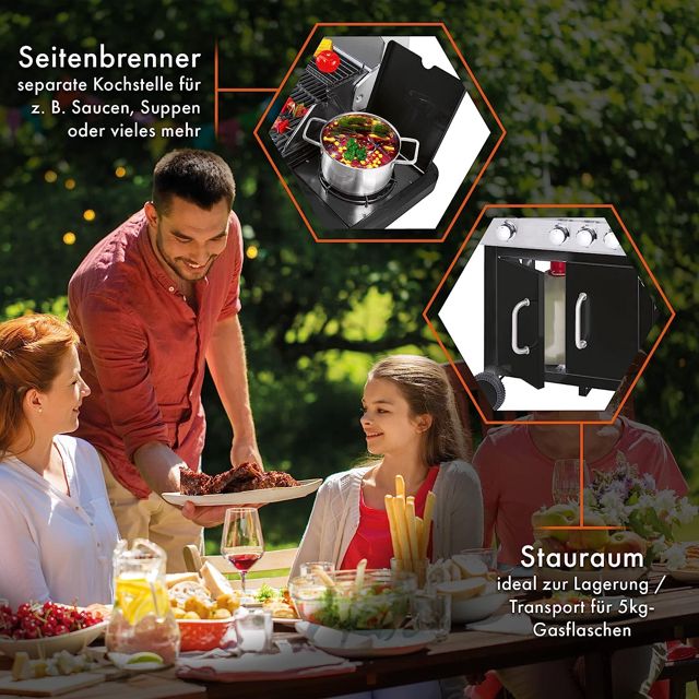 ProfiCook Barbecue à gaz PC-GG 1219