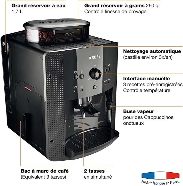 Krups machine a café essential Cafetière  YY8125FD