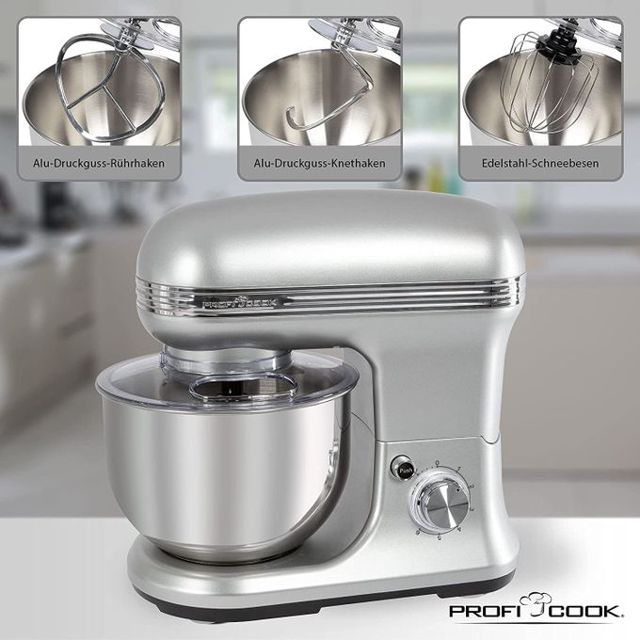 Proficook Pétrin 5L 1200w pc-km 1222