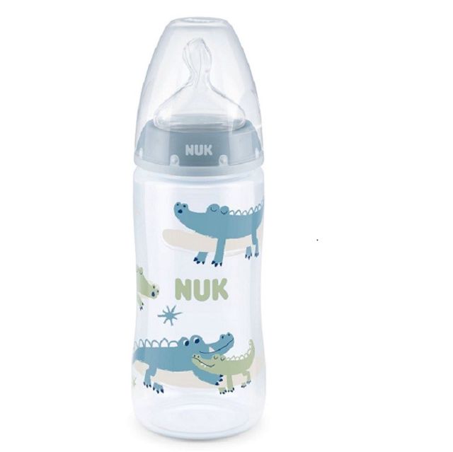 NUK Biberon 0-6mois avec contrôle de température 300 ml
