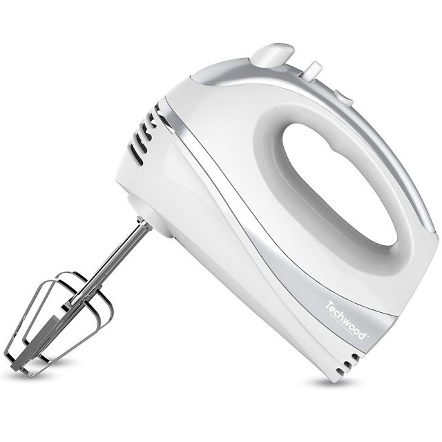 Techwood batteur à mains 200 W blanc tmm-8001