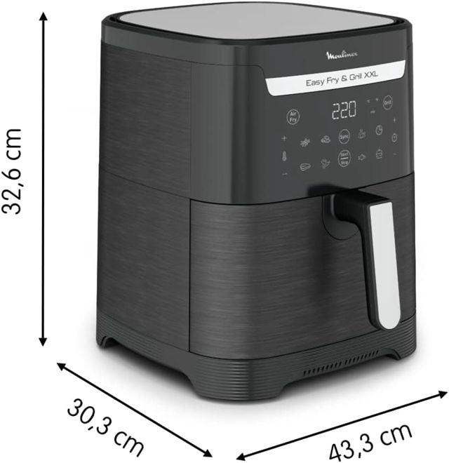 Moulinex Friteuse sans huile XXL grill 6.5L EZ801810