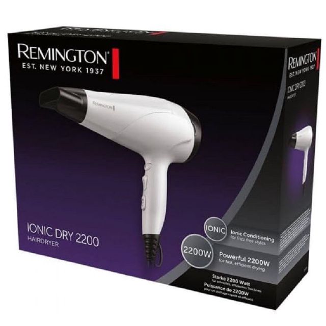 Remington sèche cheveux ionic dry 2200w D3194