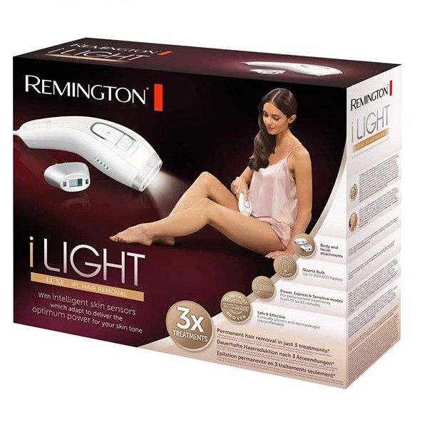 Remington épilateur lumière pulsée iLight Luxe ipl 8500