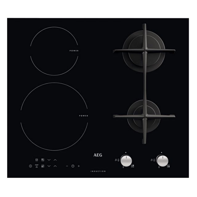 AEG plaque mix gaz induction HD634170NB