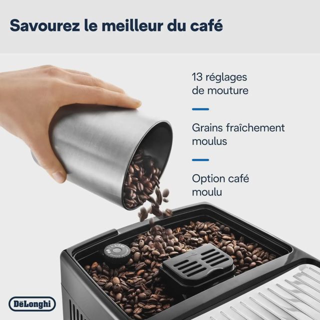 DeLonghi dinamica cafétiére broyeur ECAM350.50.B