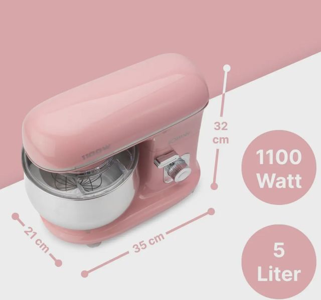 Bomann pétrin KM 6030 CB 5L 1100W pink