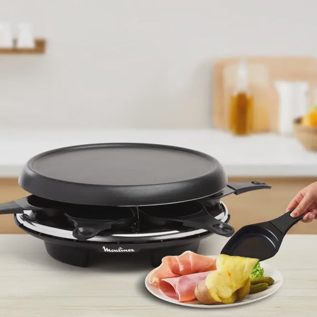 Moulinex Accessimo Raclette Plancha Crêpier RE151812