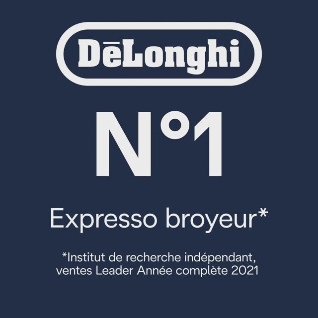 DeLonghi cafetiere dedica pompe metalic  EC785.BG