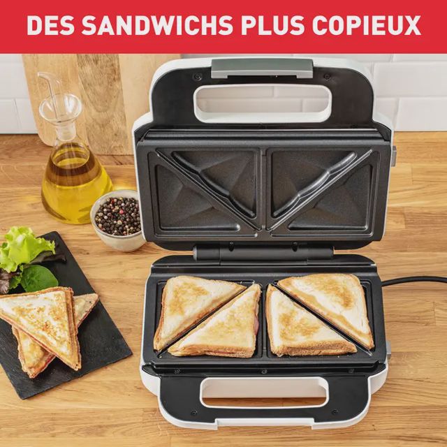 Tefal Gaufrier XL 2-en-1 SW701110 850 W