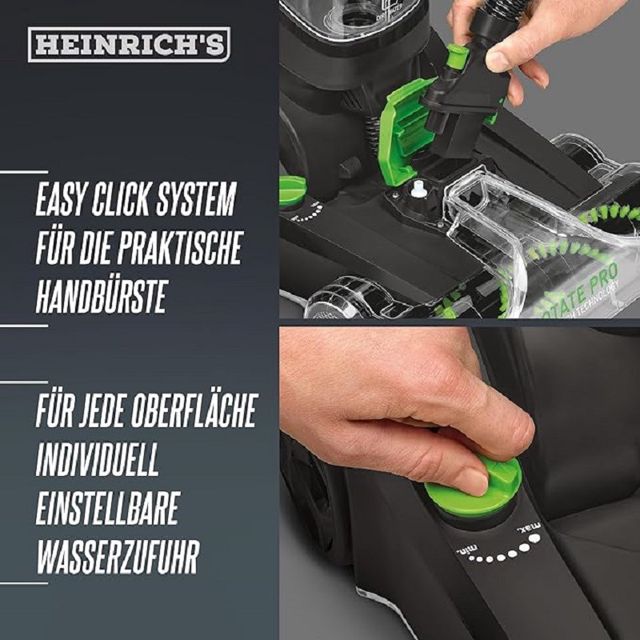 HEINRICHS Aspurateur laveur tapis 800W HTR 8848