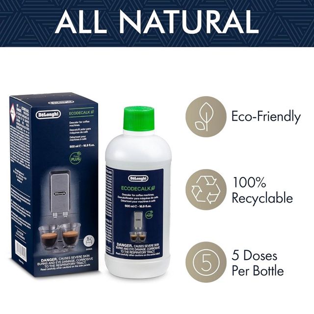 Delonghi detartrant machines a café  500mL DLSC500  (pièce)