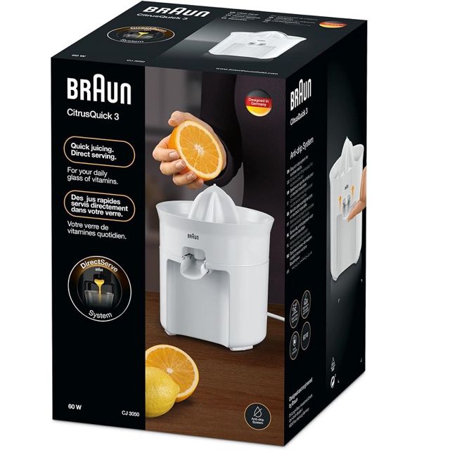 Braun presse agrumes electrique CJ3050