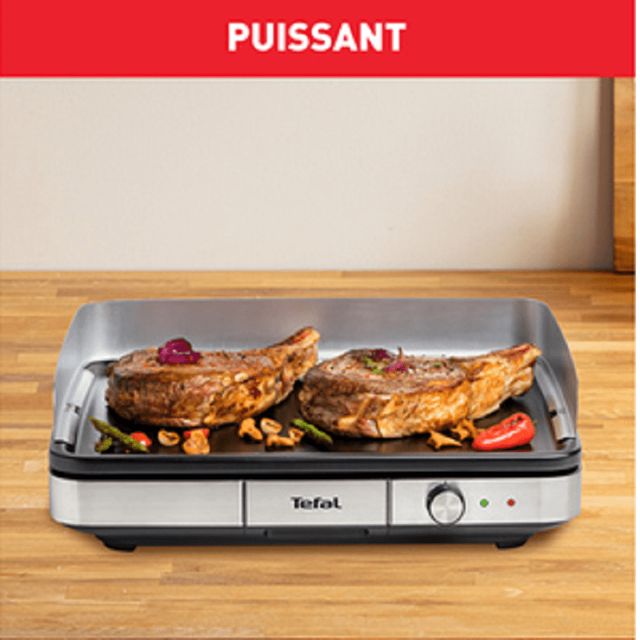 Tefal grill maxi plancha XXL 12 personnes CB690D12