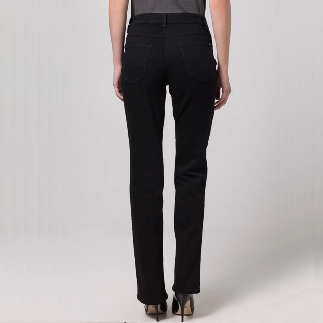 Mélina jean droit femme extra black