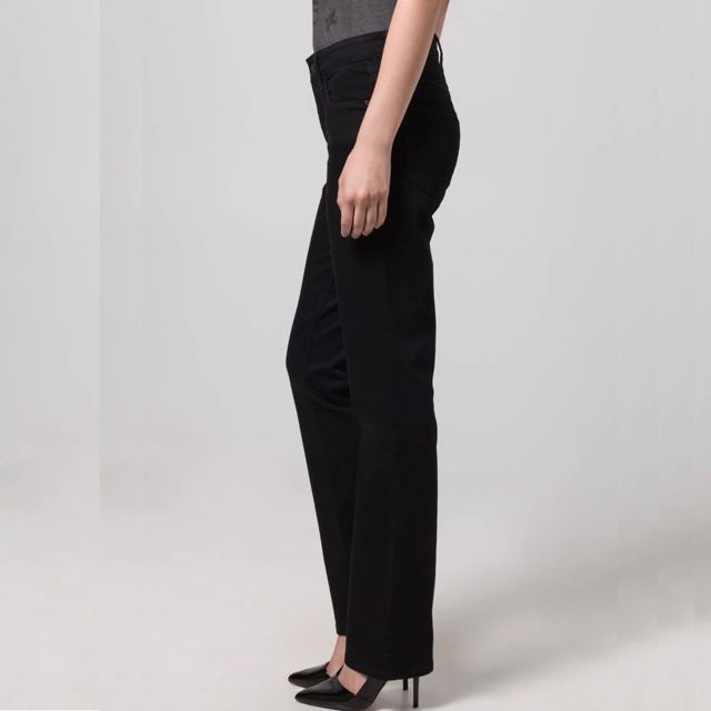 Mélina jean droit femme extra black