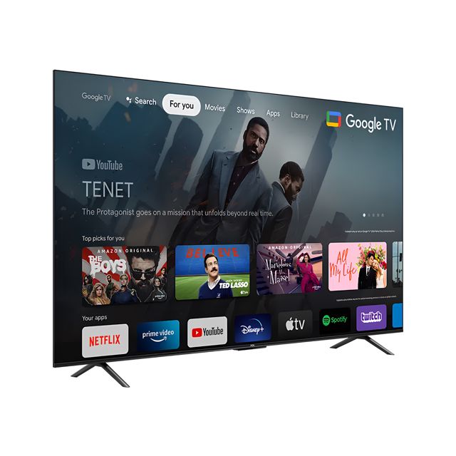 TCL Téléviseur 4K Ultra HD 65 Avec Google TV 164 cm