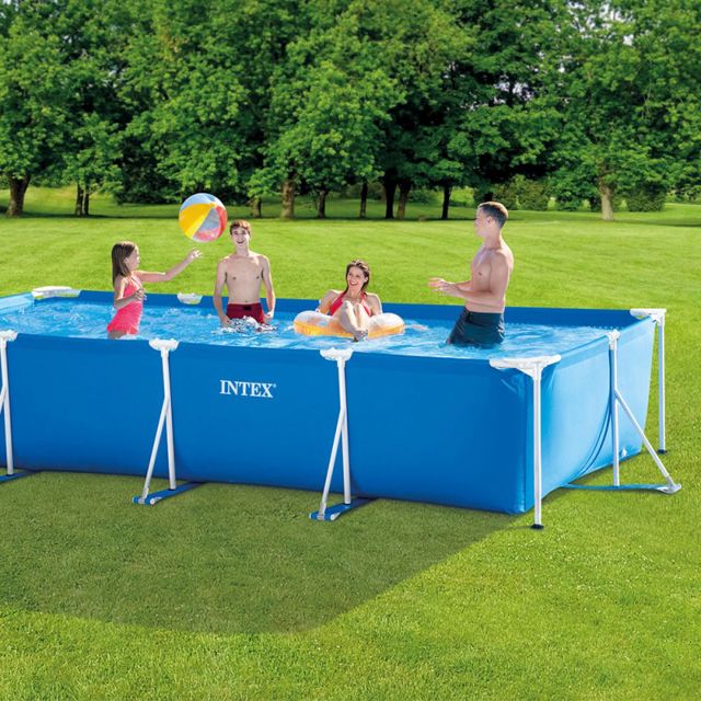 Intex piscine avec pompe  4.5x2.2x0.84m 28274