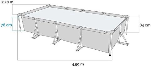 Intex piscine avec pompe  4.5x2.2x0.84m 28274