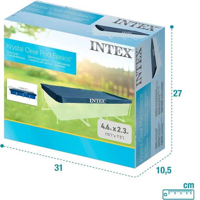 Intex bâche protection pour piscine 4MX2M 28039
