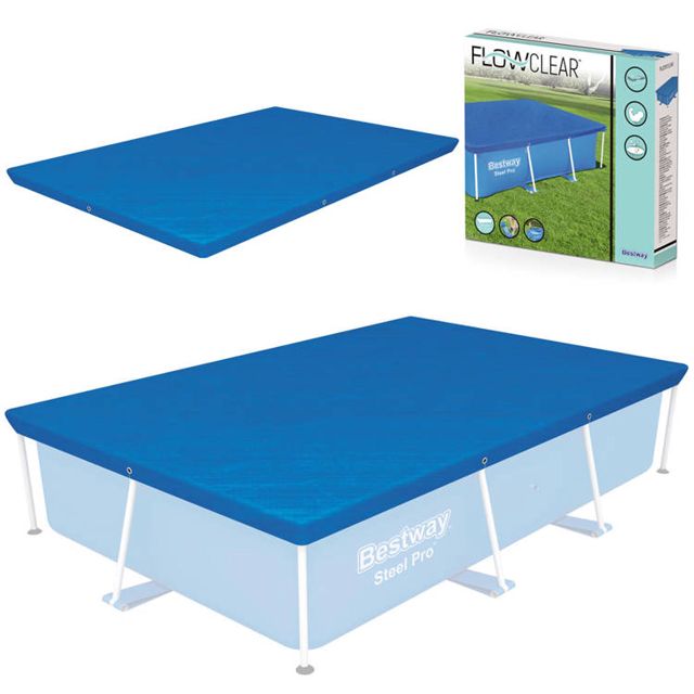 Bestway bache couverture piscine 259x170cm 58105