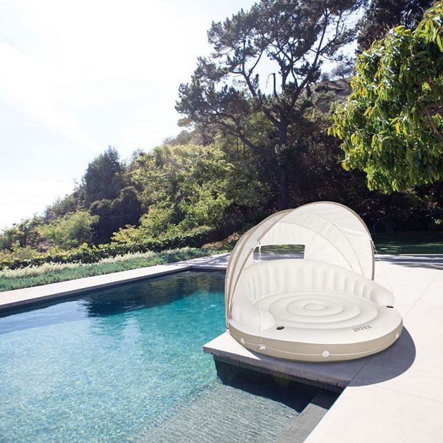 Intex lounge caraïbes pour piscine et sol 58292