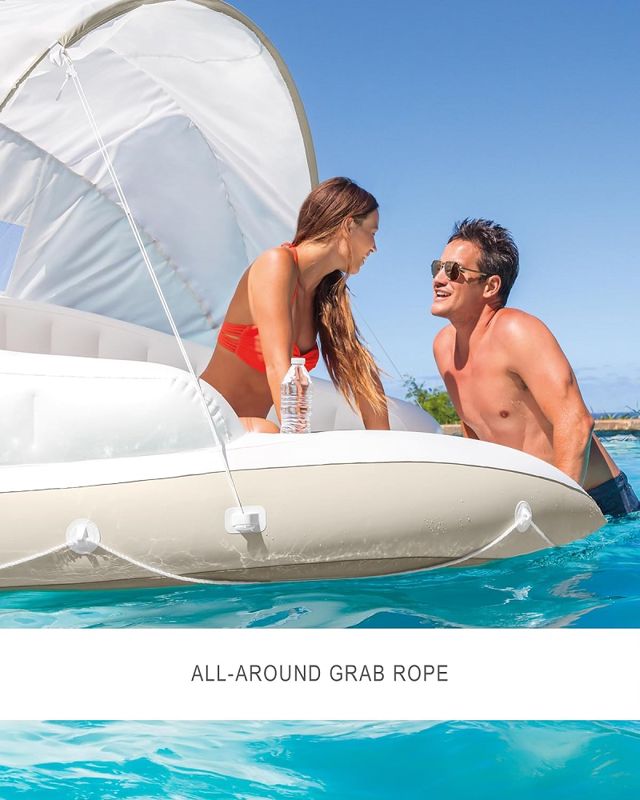 Intex lounge caraïbes pour piscine et sol 58292