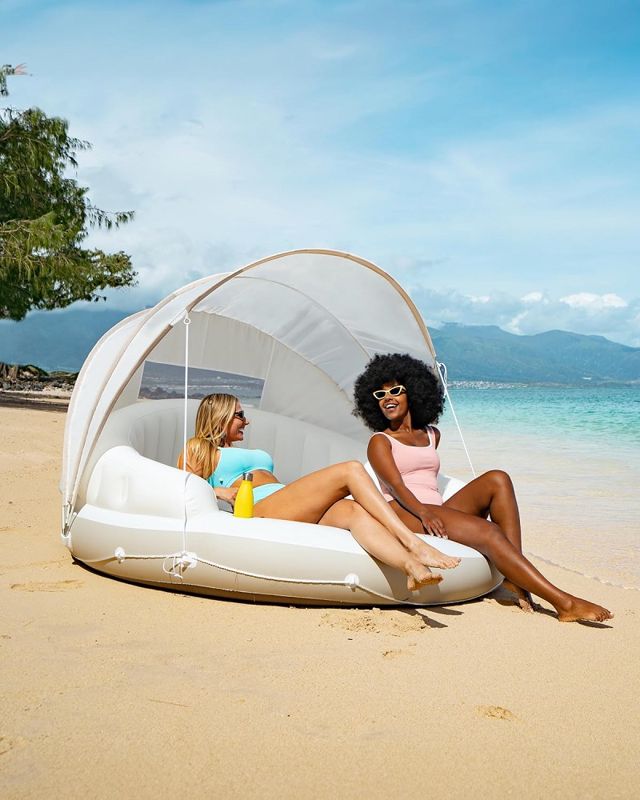 Intex lounge caraïbes pour piscine et sol 58292