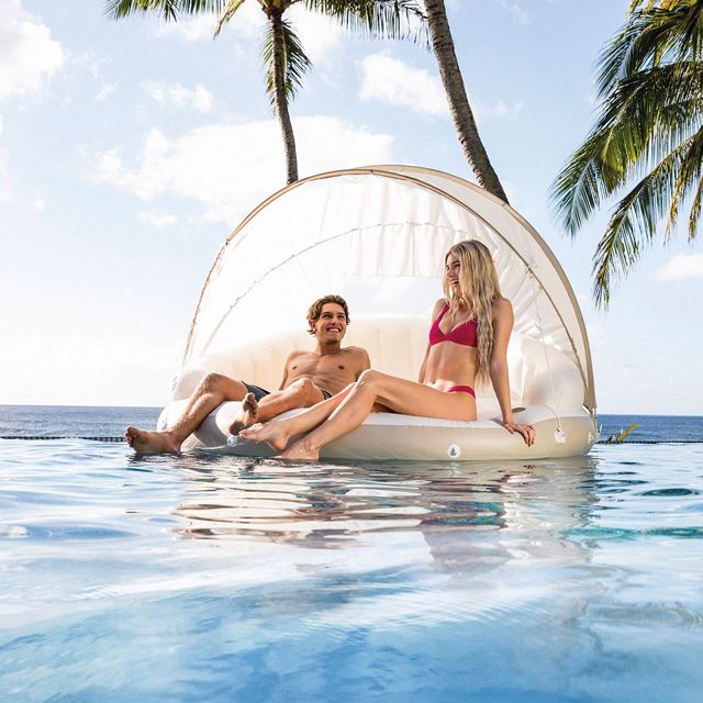 Intex lounge caraïbes pour piscine et sol 58292