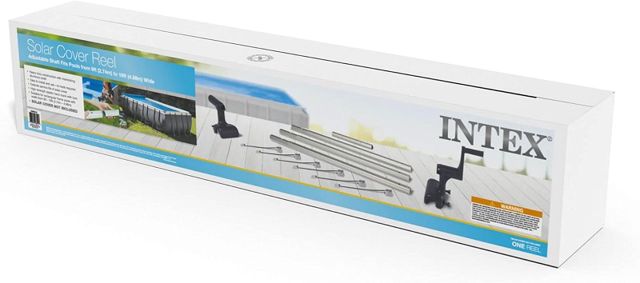 Intex enrouleur bâche pour piscine 2.74x4.88m 28051