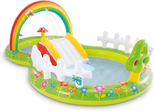 Intex piscine aire de jeux gonflable mon jardin 57154