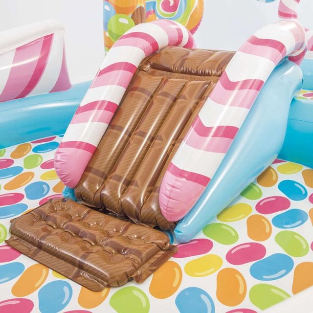 Intex piscine aire de jeux royaume des bonbons 57149