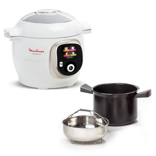 Moulinex Cookeo Blanc 180 recettes CE85BA10