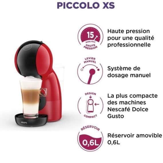 Krups cafetière dolce gusto +60capsules KP1A3510