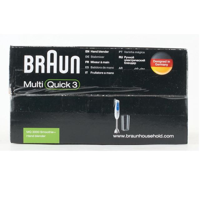 Braun mixeur plongeant multiquick 700 W MQ3000WH