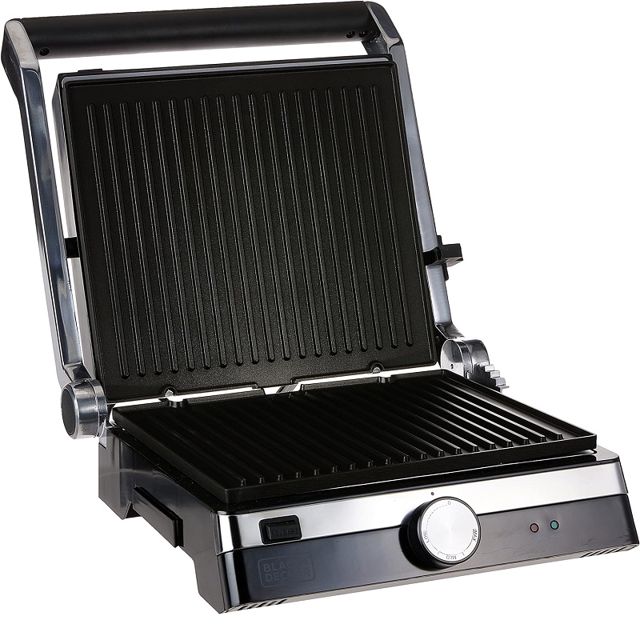 Black&amp;Decker grill panineuse 2000 watts CG2000-B5