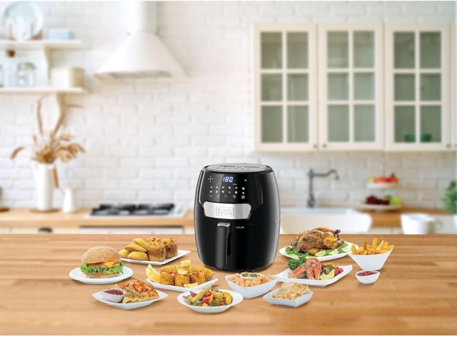 Black et Decker airfryer friteuse digital 4l 1500W AF4037-B5