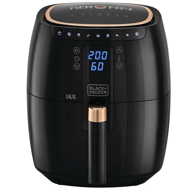 Black&Decker airfryer friteuse digital 1500w 5.5L AF5539-B5